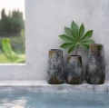 Terracotta vase Spooky Grey S - Bazar Bizar