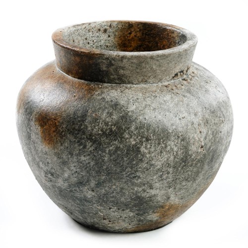 Terracotta flowerpot cover Funky L - Bazar Bizar