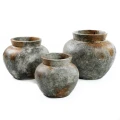 Terracotta flowerpot cover Funky S - Bazar Bizar