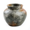 Terracotta flowerpot cover Funky S - Bazar Bizar