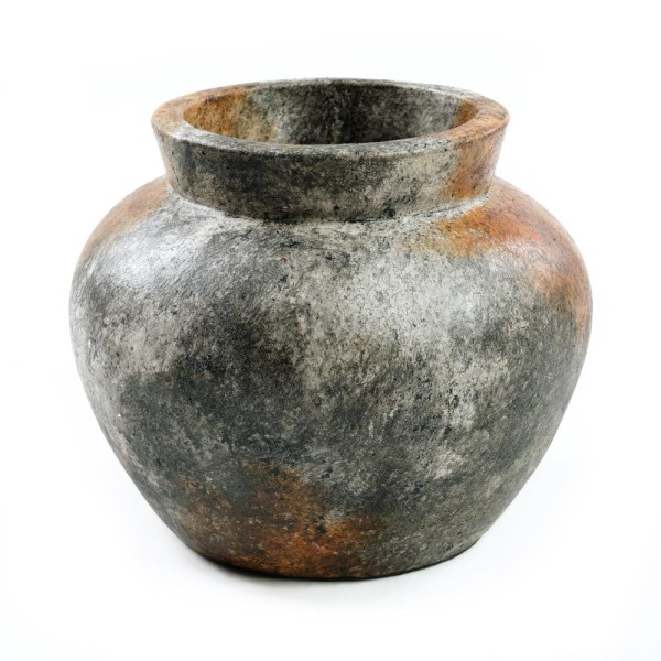 Terracotta flowerpot cover Funky S - Bazar Bizar