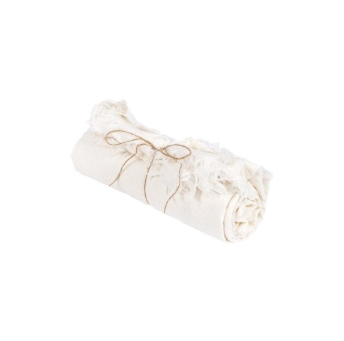 Linen tablecloth 150x200 white - Bazar Bizar