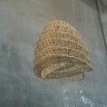 Rattanowy abażur do lampy sufitowej Boho Shapes BAZAR BIZAR