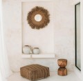 Small table Azure suar wood - Bazar Bizar