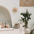 Seagrass wall lamp Lovalova - Bazar Bizar