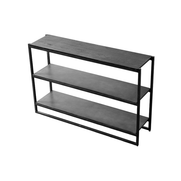 Loft bookcase Nevada in mango wood and iron - Muubs