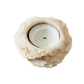 Świecznik na tealight marmurowy Batu - Muubs