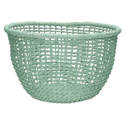 Paper wicker basket Osteria 30 mint - Pomax
