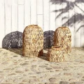 Large lanterns Nord-By corn, set of 3 - Pomax
