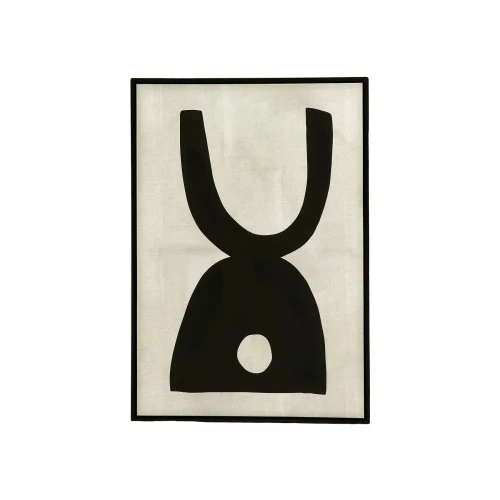 Modern oil paint 60x90 Equilibro No 3 canvas with frame - Pomax