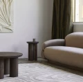 Wooden round table Helin mango - Nordal