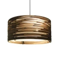 Lampa wisząca designerska Scraplights Drum18 Natural - Graypants