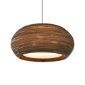 Lampa wisząca designerska Scraplights Ohio24 Natural Ø 61 - Graypants