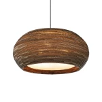 Designer pendant lamp Scraplights Ohio24 Natural Ø 61 - Graypants