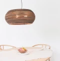 Lampa wisząca designerska Scraplights Ohio32 Natural Ø82 - Graypants