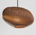 Designerska lampa sufitowa Scraplights Pebbles Alki Natural Ø32 - Graypants