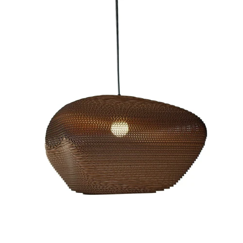 Lampa wisząca Scraplights Pebbles Madison Natural Ø56 - Graypants