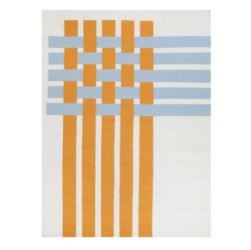 Dywan wełniany Bond White 140x200 - Finarte