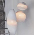 Biała lampa sufitowa Scraplights Pebbles Alki White Ø32 - Graypants