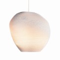 Biała lampa sufitowa Scraplights Pebbles Allyn White Ø36 - Graypants