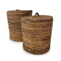 Storage and laundry baskets with lid Chingon Banana, set of 2 - Bazar Bizar