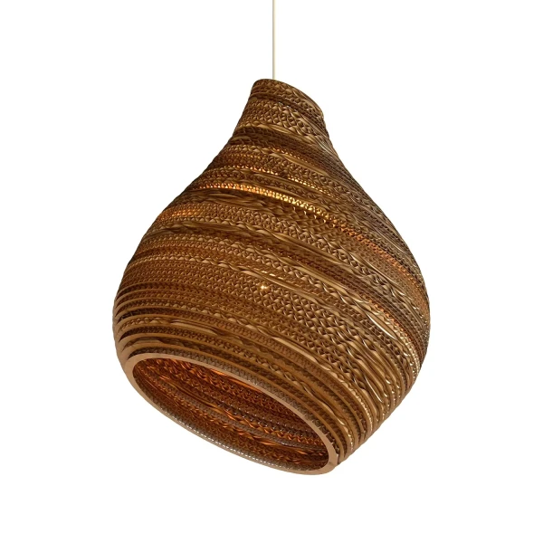 Lampa wisząca Scraplights Hive9 Natural Ø23 - Graypants