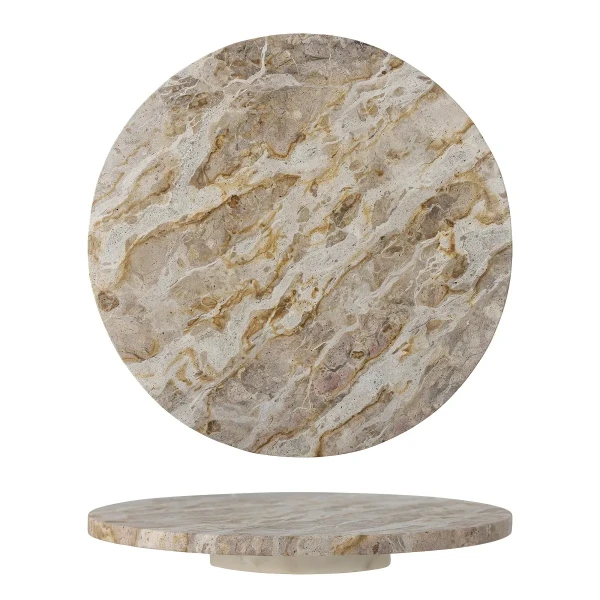 Patera obrotowa marmurowa Nuni - Bloomingville
