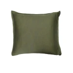 Poszewki na poduszki 80x80 pościel satynowa bawełniana zielona Soul Pine, Oeko-Tex, 2-pak - Himla