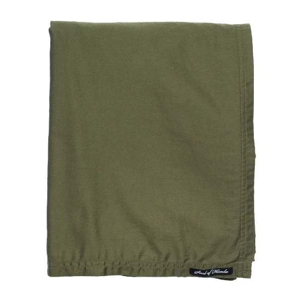 Satin sheet 160x270 green Soul Pine, Oeko-Tex - Himla