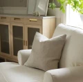 Decorative linen pillowcase Sunshine Oatmeal 50x50 - Himla