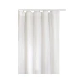 Lniane zasłony na taśmie białe 140x250 Twilight Off-White, 1 szt - Himla