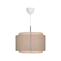 Lampa wisząca Takai z lnianym kloszem - DFTP by Nordlux