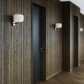Kinkiet ścienny Takai z lnianym kloszem - DFTP by Nordlux