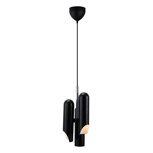 Lampa wisząca czarna z 3 głowicami Rochelle - DFTP by Nordlux