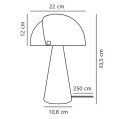 Lampa stołowa brązowa Align - DFTP by Nordlux