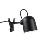 Lampka z klipsem czarna Angle - DFTP by Nordlux