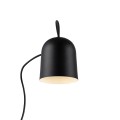 Lampka z klipsem czarna Angle - DFTP by Nordlux