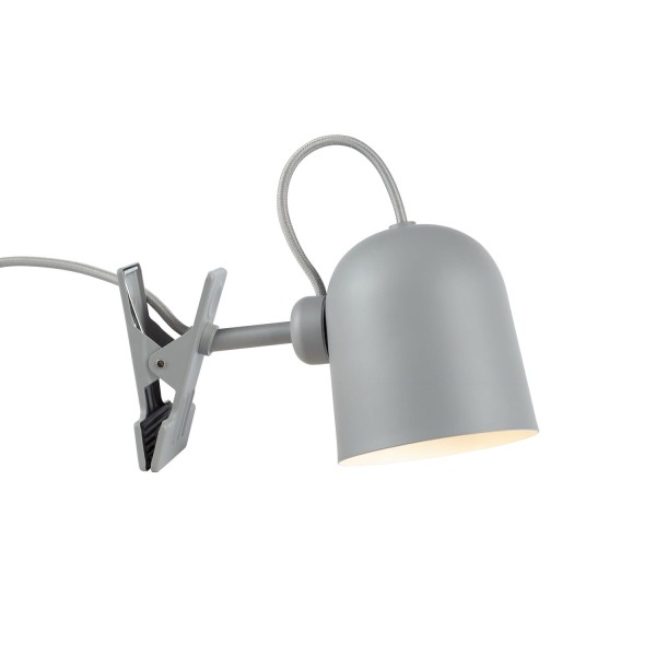 Lampka z klipsem szara Angle - DFTP by Nordlux