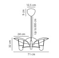 Lampa nad stół Fabiola - DFTP by Nordlux
