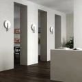 Nowoczesny kinkiet Furiko Black - DFTP by Nordlux