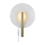 Nowoczesny kinkiet Furiko Brushed Brass - DFTP by Nordlux