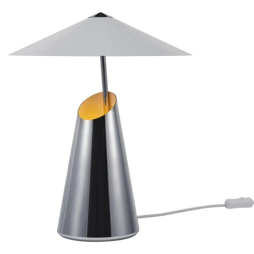 Lampa stołowa nowoczesna Taido Chrome - DFTP by Nordlux
