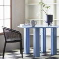 Krzesło do jadalni Mosso Dark Brown, drewno teak i rattan - Nordal