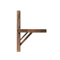 Półka drewniana dębowa Toronto Dark Oil Oak 93 cm - Muubs