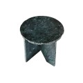 Stolik okrągły marmur Verde Green Marble - Muubs