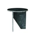 Stolik okrągły marmur Verde Green Marble - Muubs