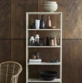 Pojemnik na żywność sypką Plum Low 1L, szklany z ceramiczną pokrywą - Nordal