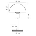 Lampa stołowa Ellen Mini, Light Brown brąz - Nordlux