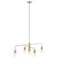 Nowoczesny żyrandol Gloom Brass 5 głowic, złoty - Nordlux