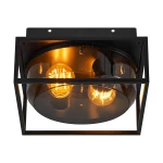 Lampa zewnętrzna sufitowa Griffin Smoked - Nordlux